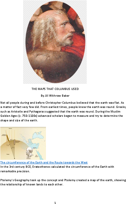 Docx - Christopher Columbus (612x792), Png Download