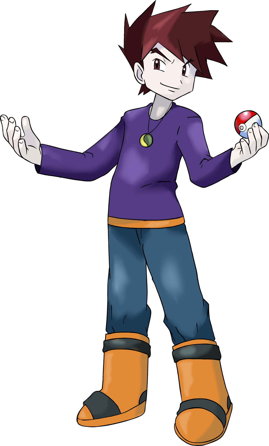 Bitch Please Red Was The First Pokemon Master - Pokemon Sun And Moon Blue (1051x1738), Png Download