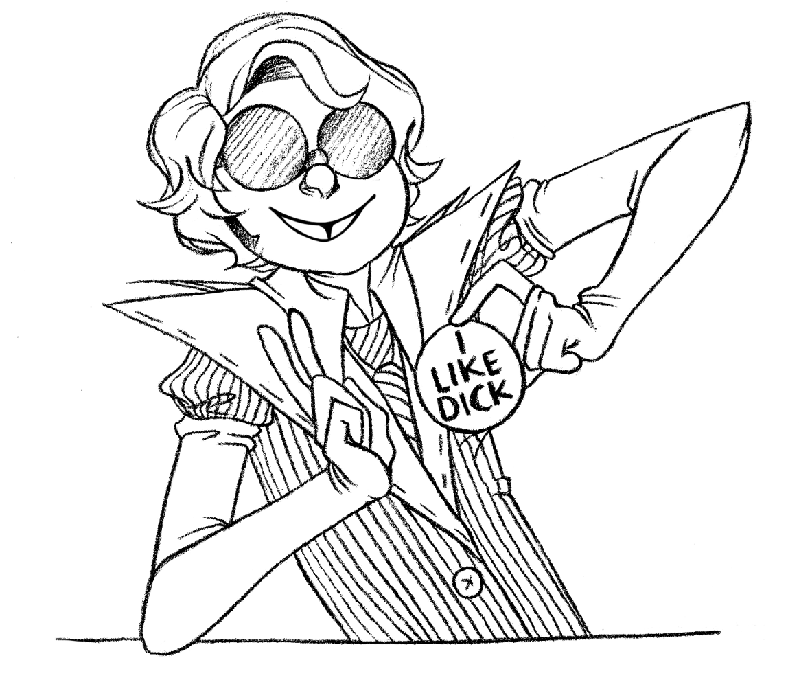 I'm For Richard Nixon In '69 All The Way - Line Art (1280x1081), Png Download
