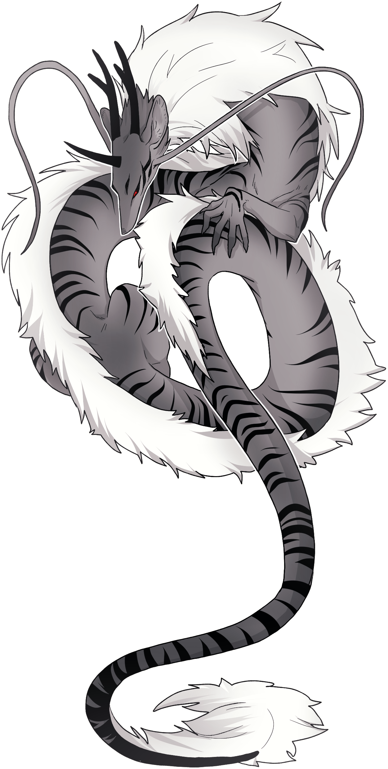 Vector Transparent Library Collection Of Free Serpent - Дракон Обои 720 1440 (1251x2479), Png Download