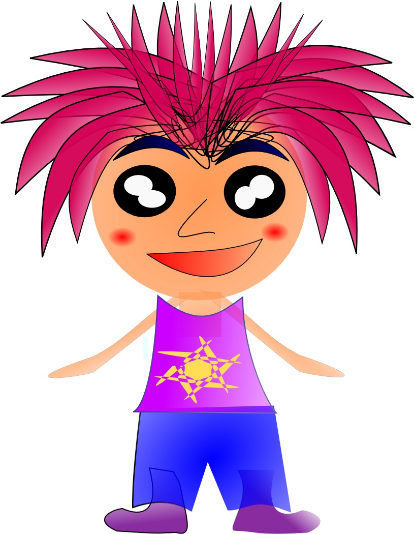 There Is 52 Clip Art Anime Characters Free Cliparts - Cartoon (1331x1331), Png Download