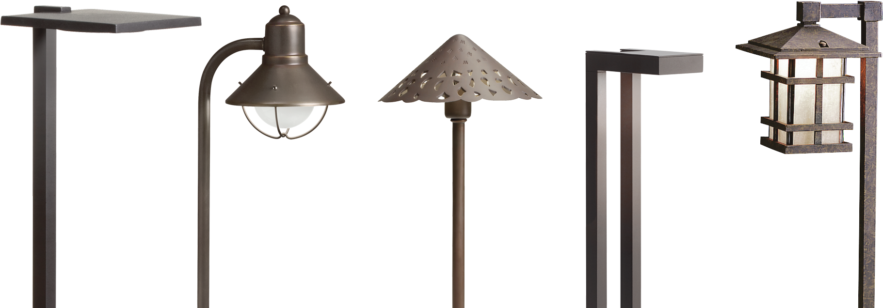 View All Array Of Landscape Lighting Fixtures - Sconce (1920x700), Png Download