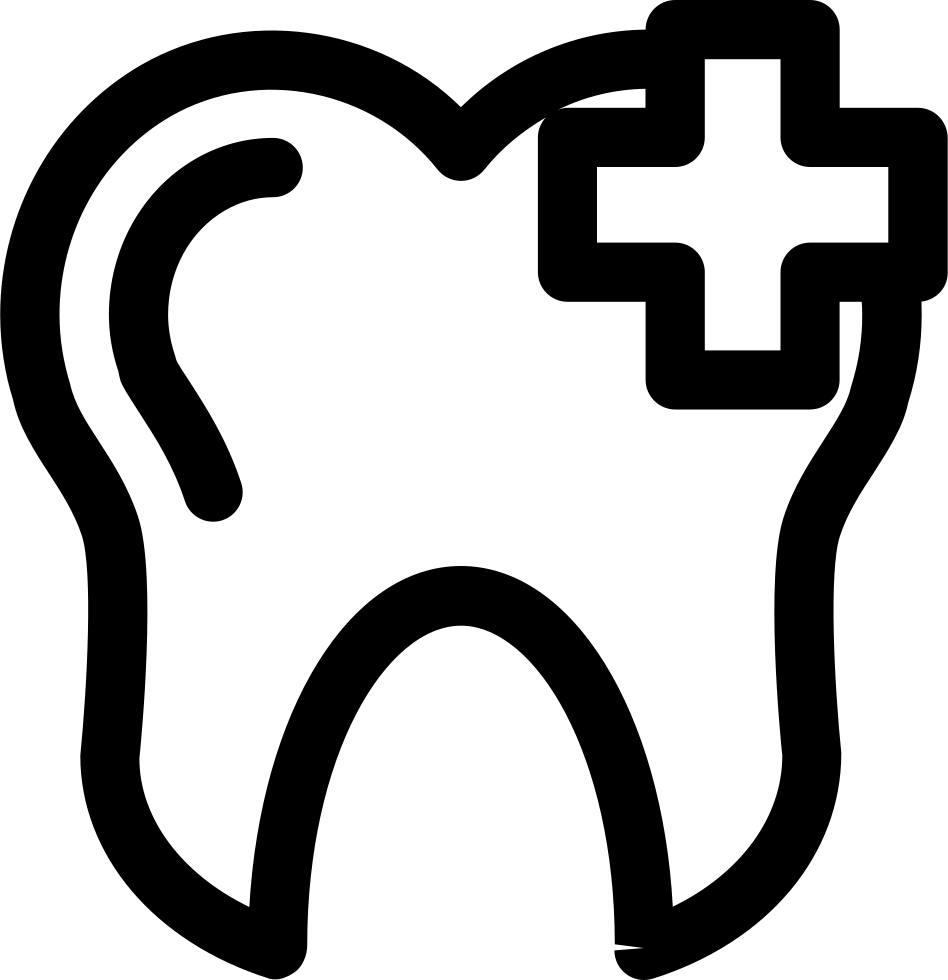 Png File - Free Icons Tooth (948x980), Png Download
