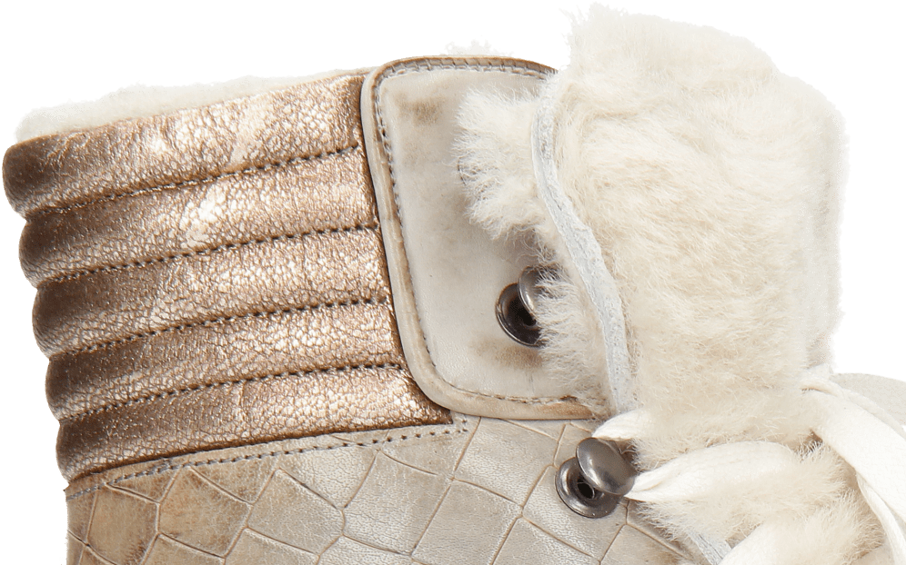 Ankle Boots Bonnie 10 Crock Morning Grey Fur Off White - Snow Boot (1024x1024), Png Download