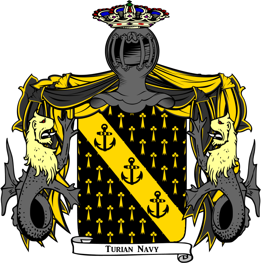 Kingdom Of Turaniya Navy - Illustration (1050x1350), Png Download
