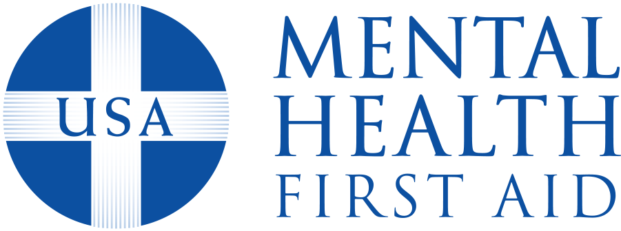 Mental Health First Aid - Mental Health First Aid Logo Png (1000x400), Png Download