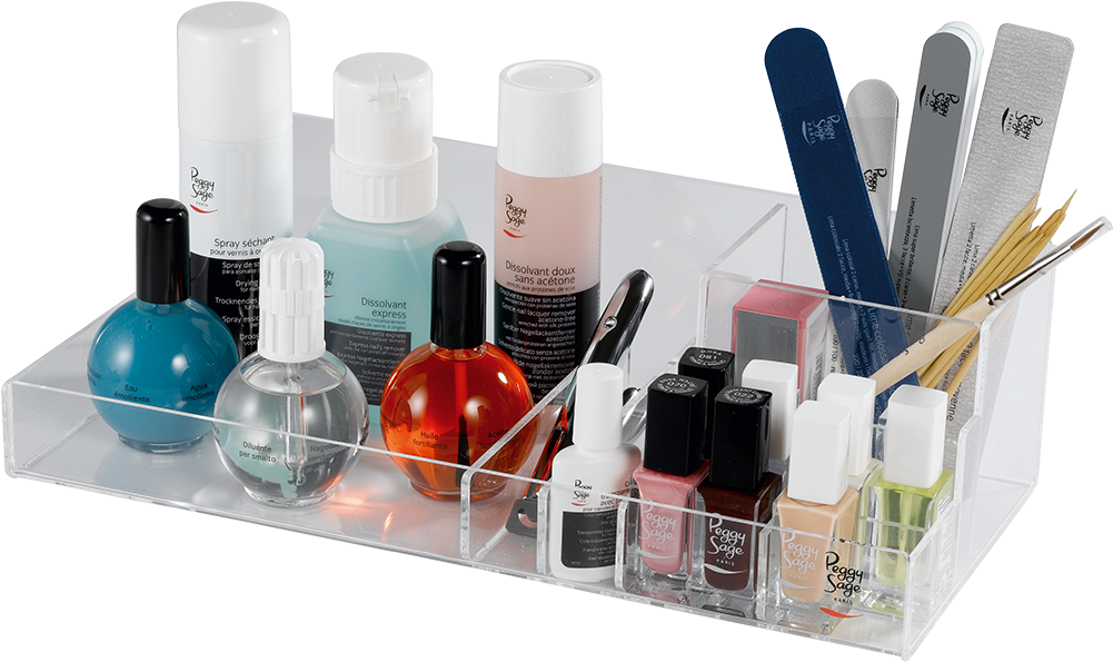 Download Professional Manicure Tray Basic Nail Care Tools Equipment