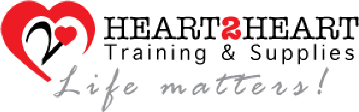 Heart 2 Heart Training Logo - Calligraphy (1479x583), Png Download