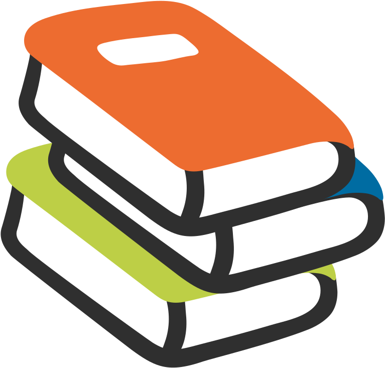 File - Emoji U1f4da - Svg - 📚 Emoji (768x768), Png Download