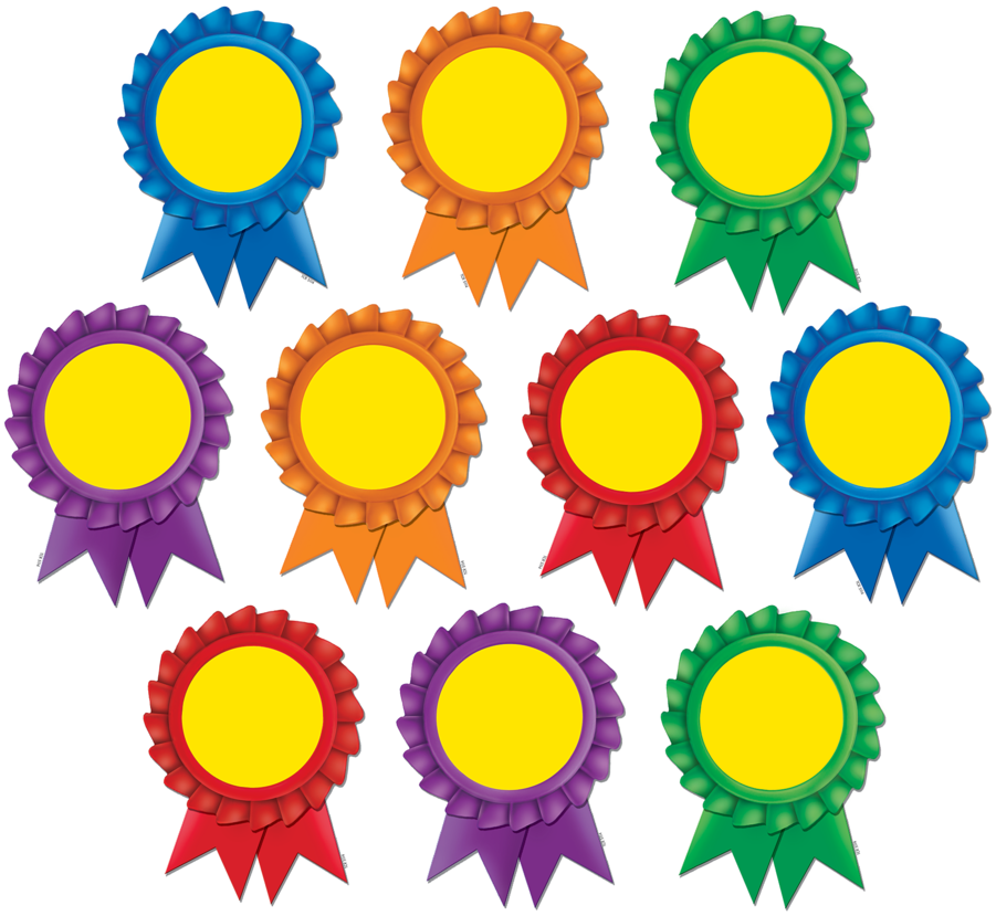 Tcr5114 Ribbon Awards Accents Image - Ribbon For Awards Png (900x900), Png Download