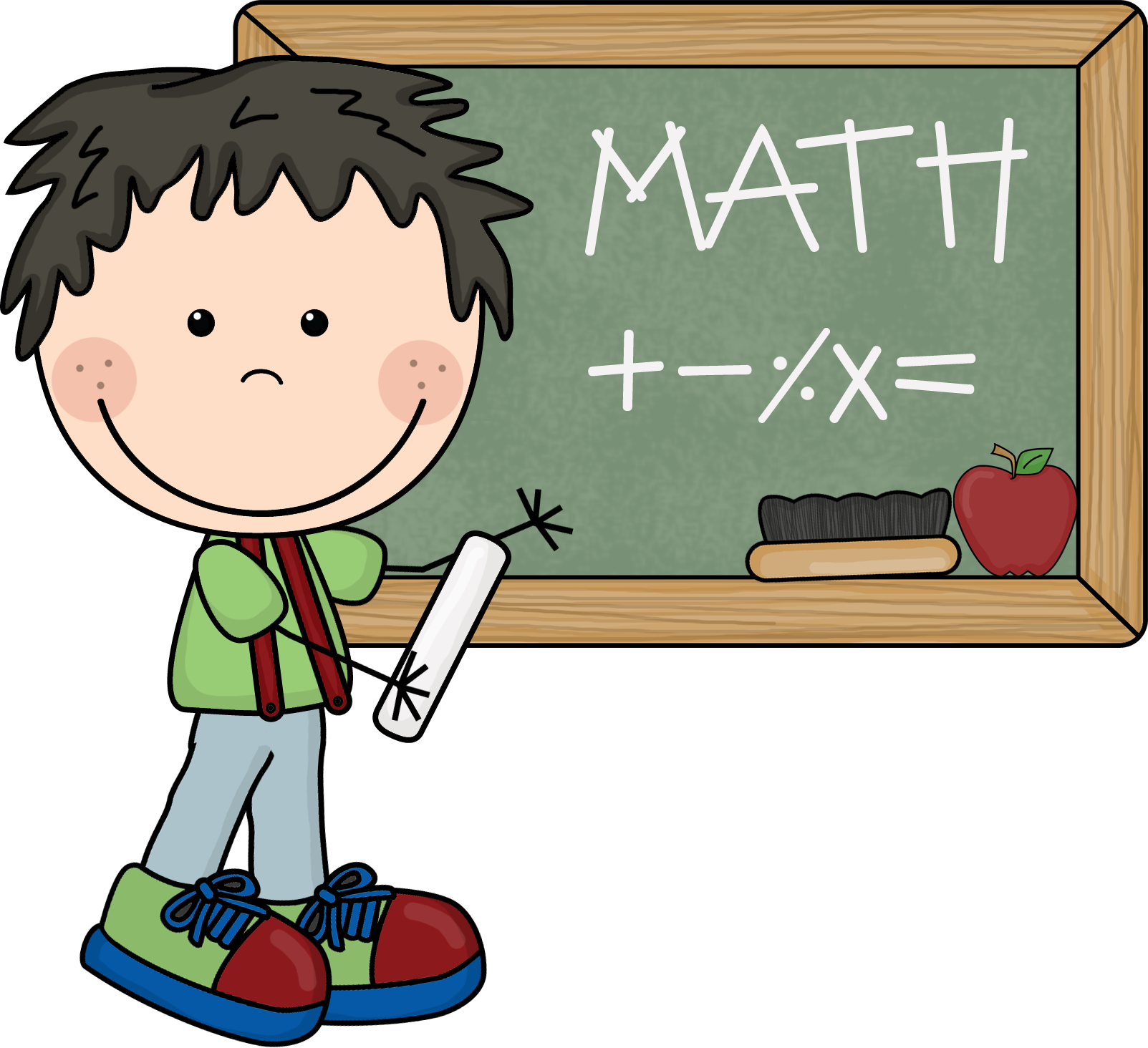 Poetry - Scrappin Doodles Math Clip Art (1603x1464), Png Download