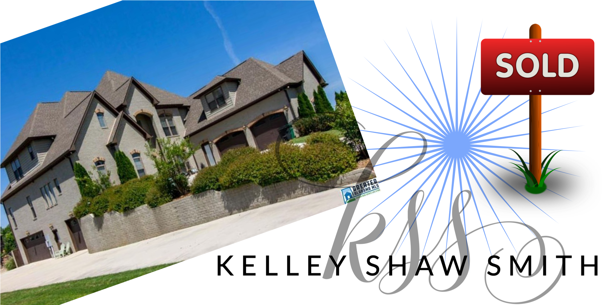 Another One Sold By Kelley Shaw Smith - House (2048x1024), Png Download