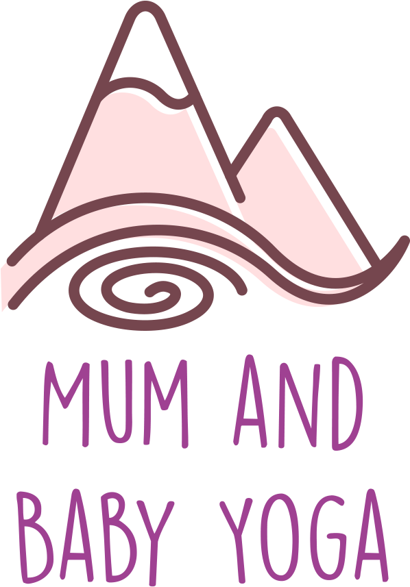 Mum And Baby Yoga Icon - Ummi (859x979), Png Download