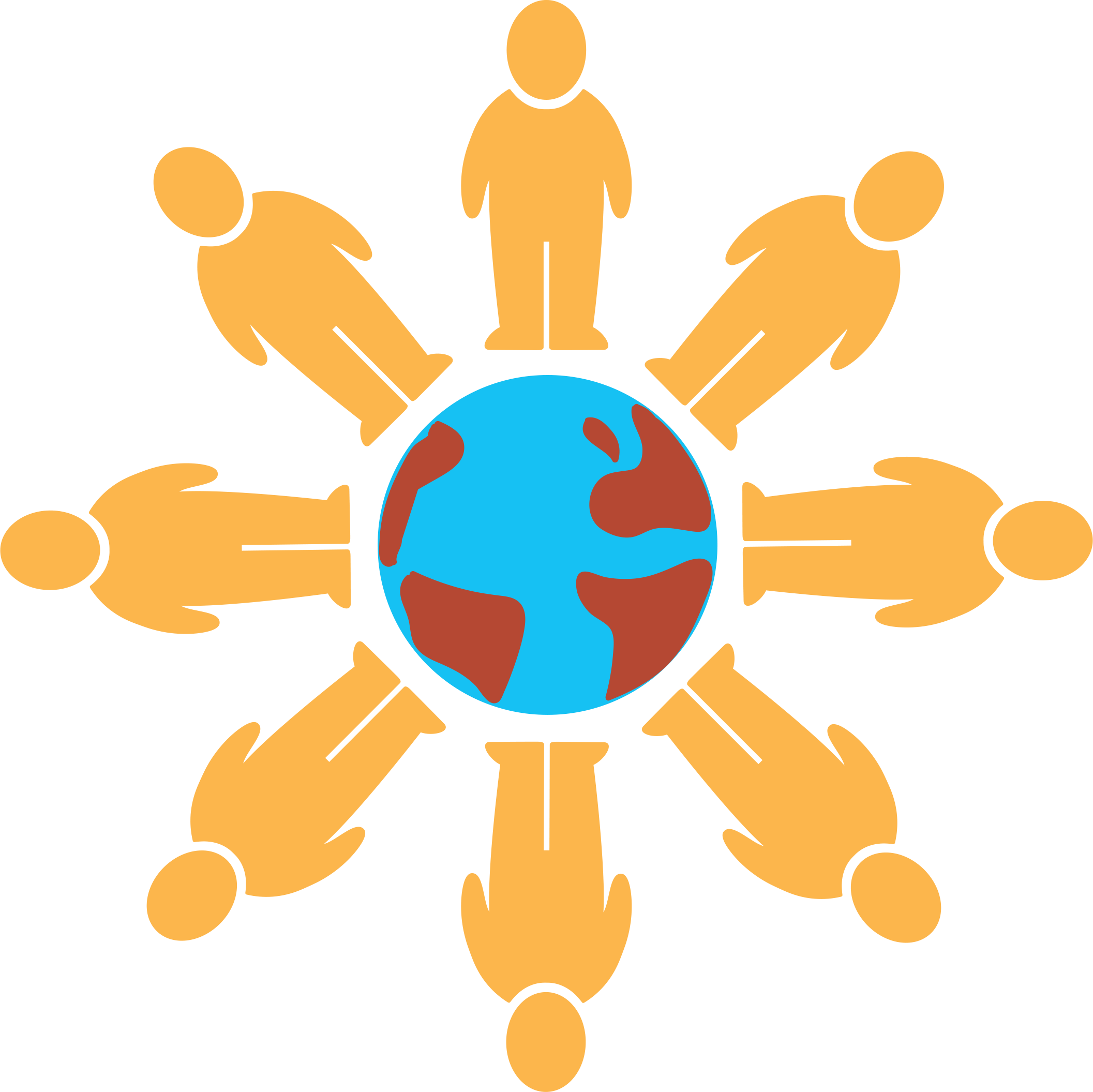 6 - Global Icon (2113x2111), Png Download