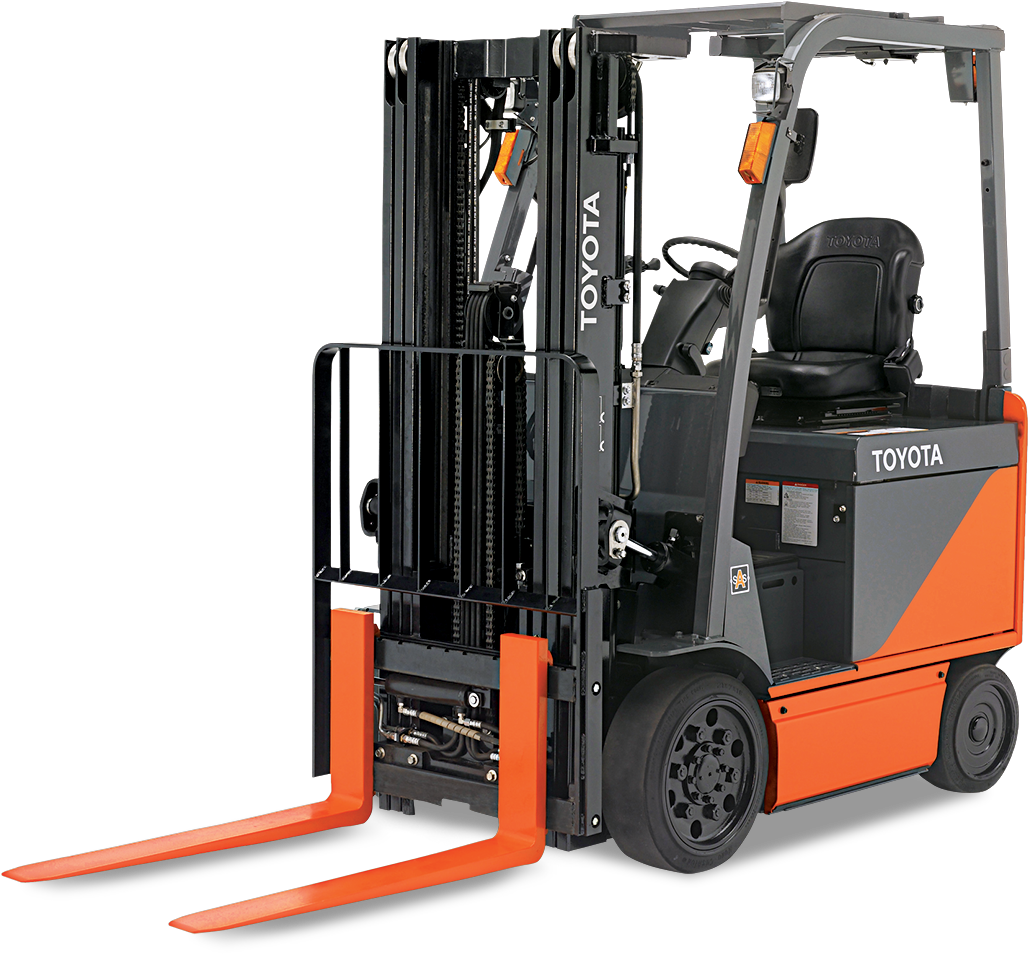 Core Electric - Toyota Core Electric Forklift (1400x1000), Png Download