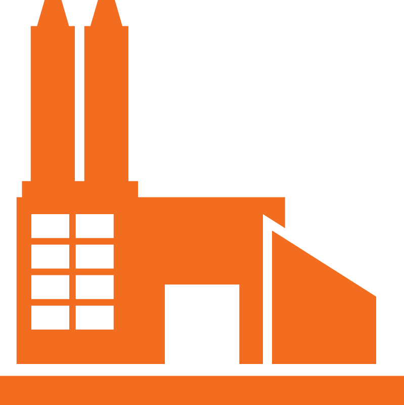 Icon Industrial Commercial - Industrial Commercial Icon (799x800), Png Download