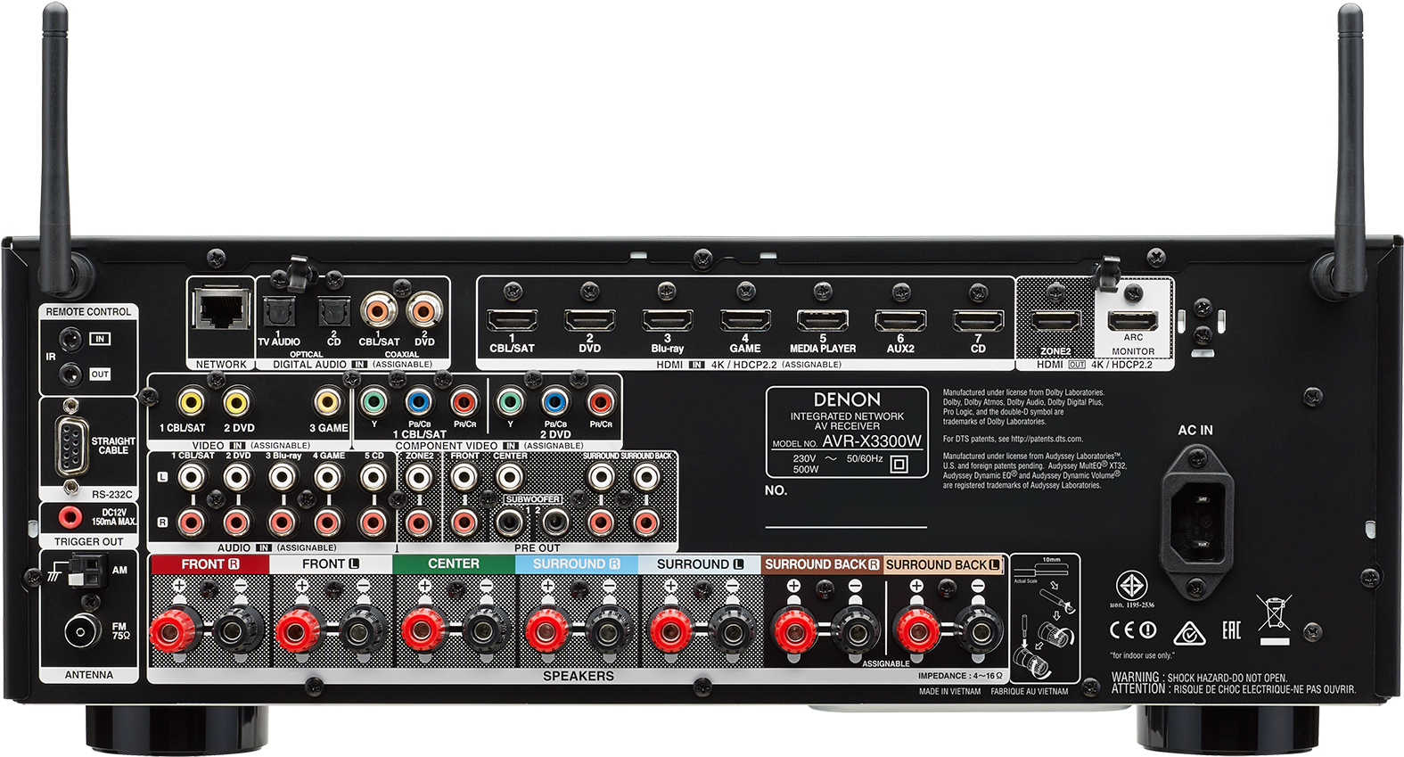 Avr X3300w (1600x1067), Png Download
