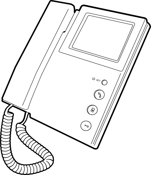 Telephone (516x598), Png Download