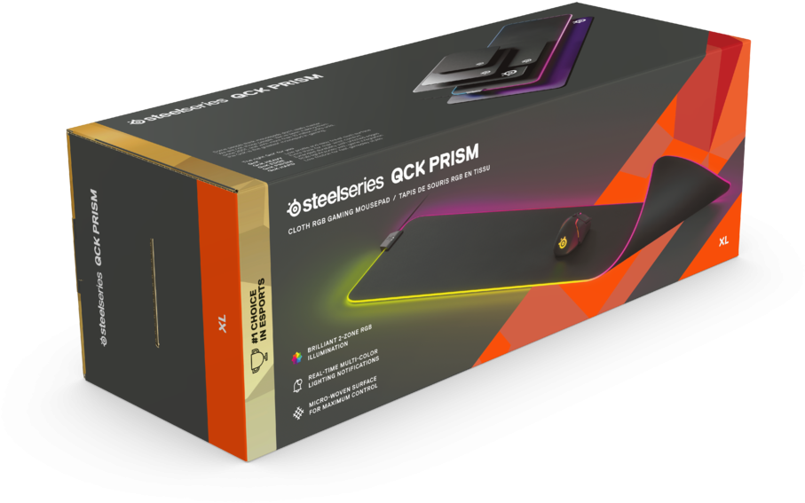 More Views - Steelseries Qck Prism Xl (1024x1024), Png Download