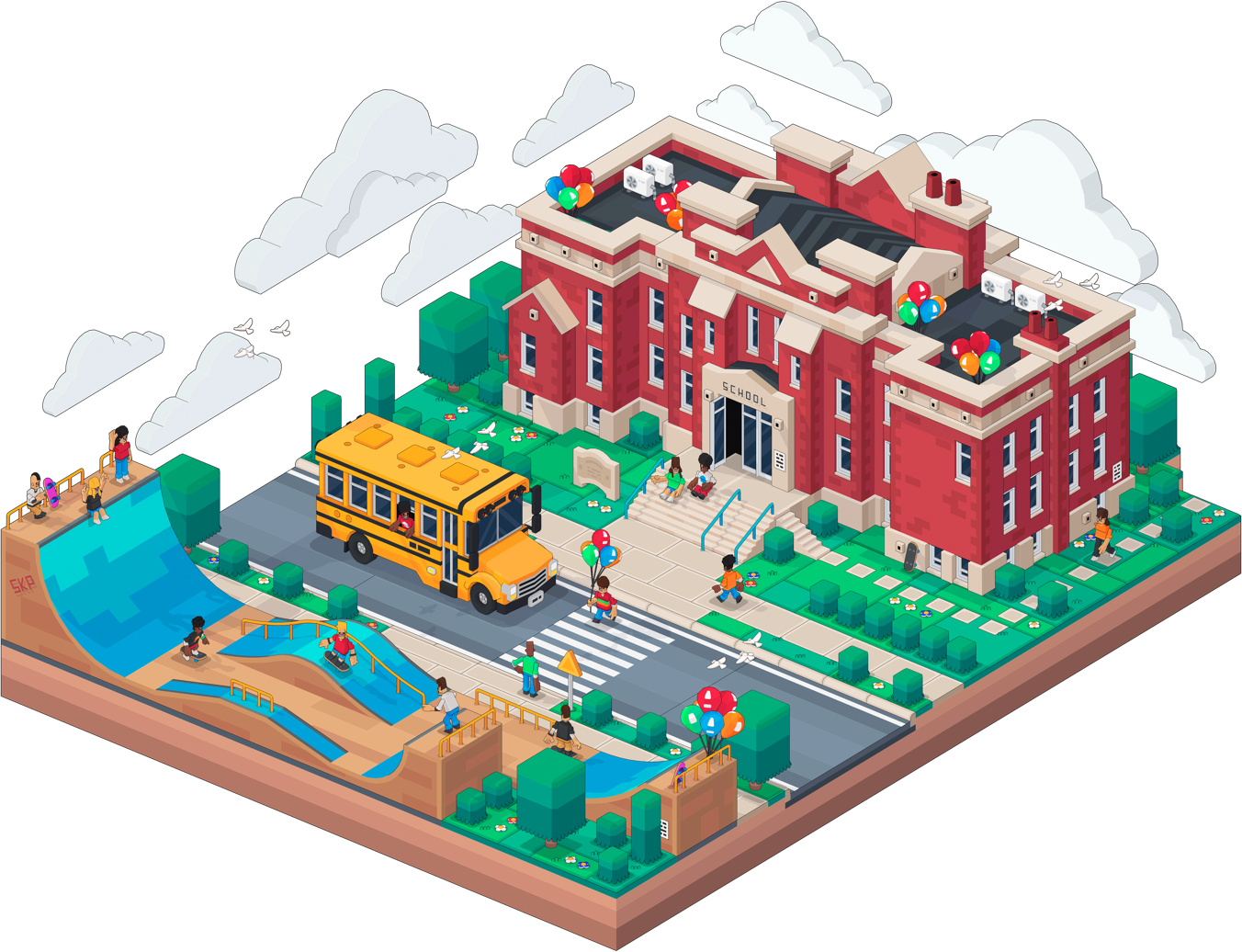 Sketchup For Schools - Lego (1352x1036), Png Download