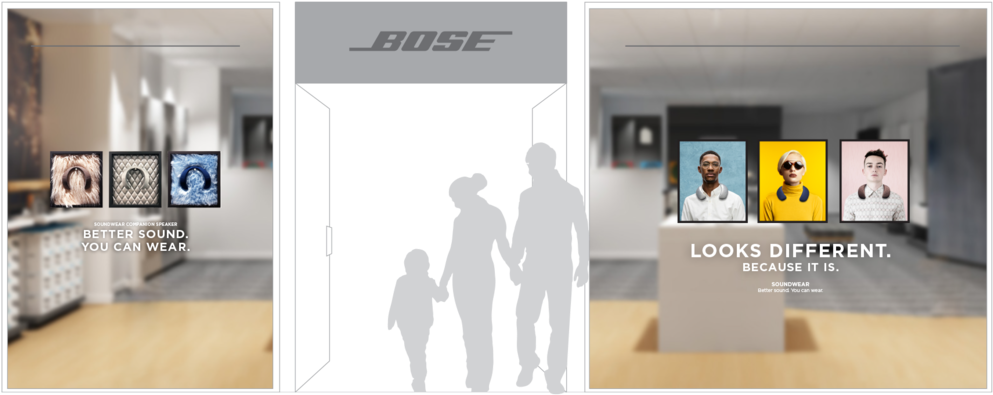 Fy18 Kleos Window Storefront (1000x399), Png Download