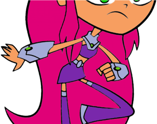 Teen Titans Clipart - Teen Titans Starfire Clipart (640x480), Png Download