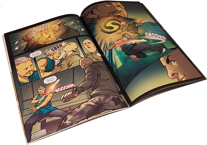 “a Story Of Light - Cartoon (695x499), Png Download