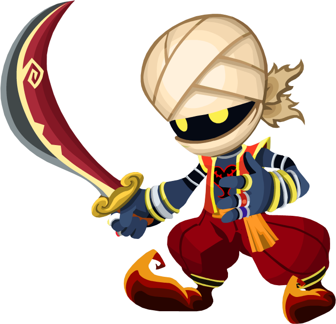 Kingdom Hearts Heartless Bandit (684x659), Png Download