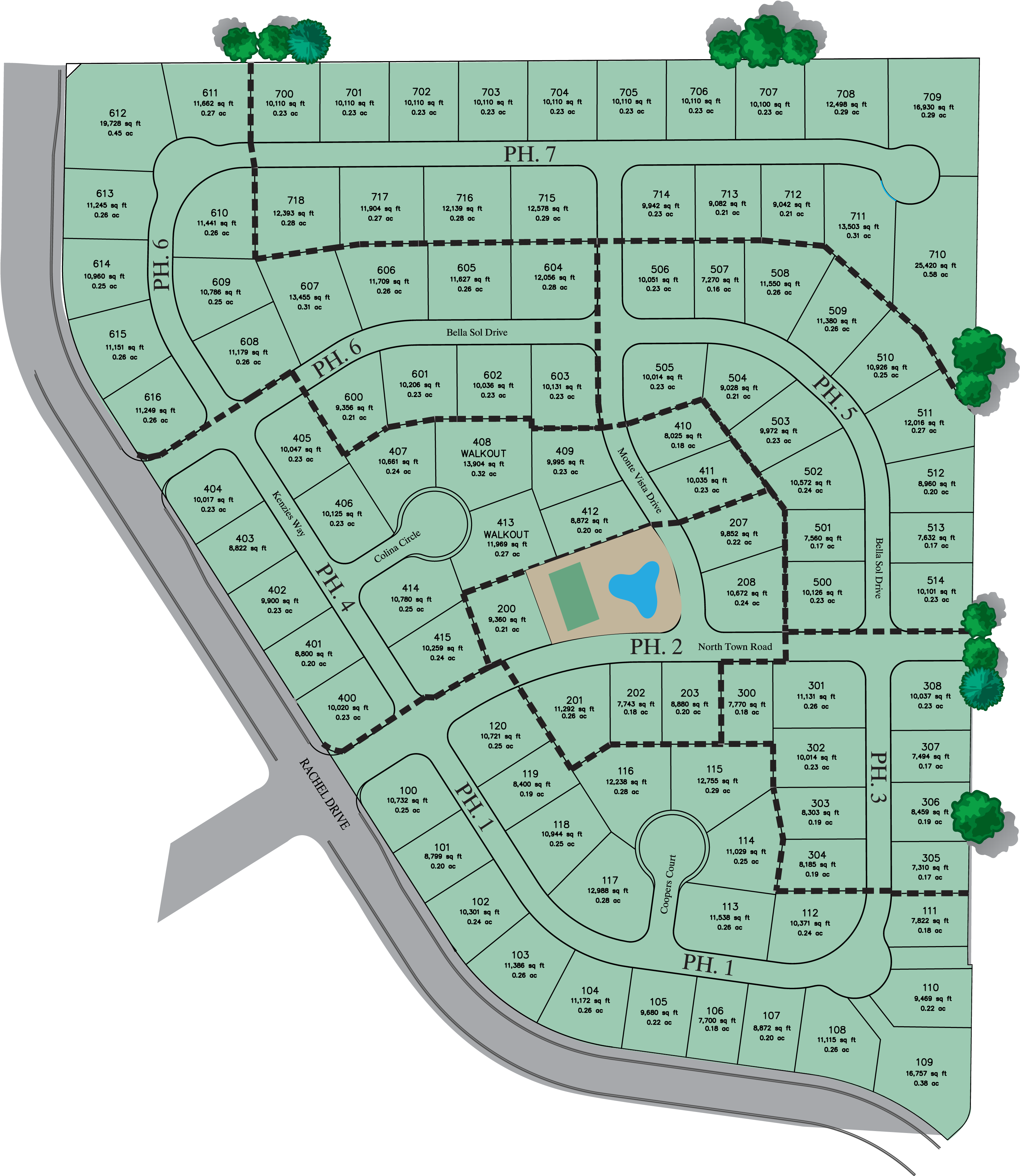 Bella Sol Non Interactive Png 01admin2017 08 14t12 - Floor Plan (3334x3834), Png Download