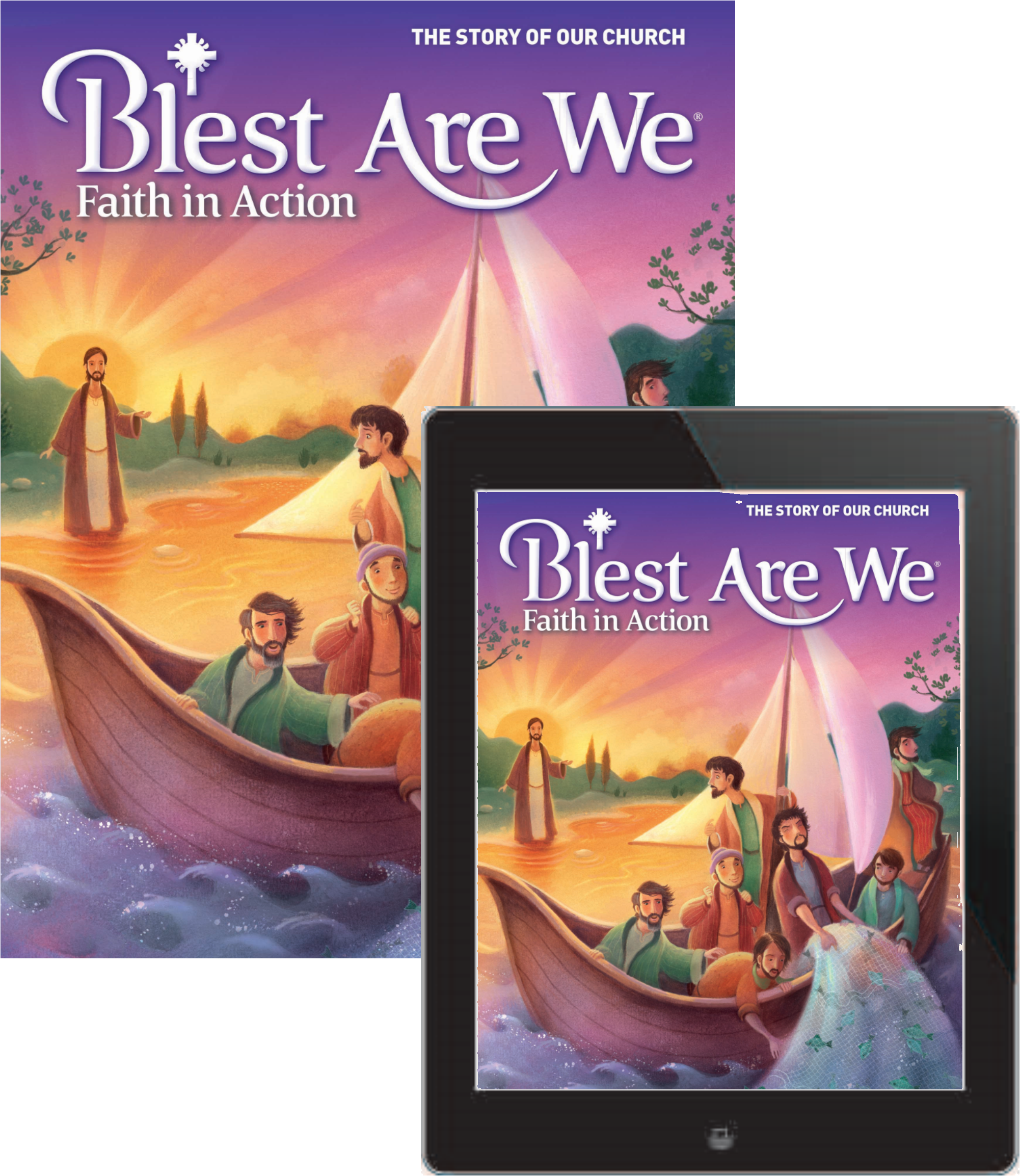 Blest Are We Faith In Action - Blest Are We Religion Book Grade 8 (2002x2307), Png Download
