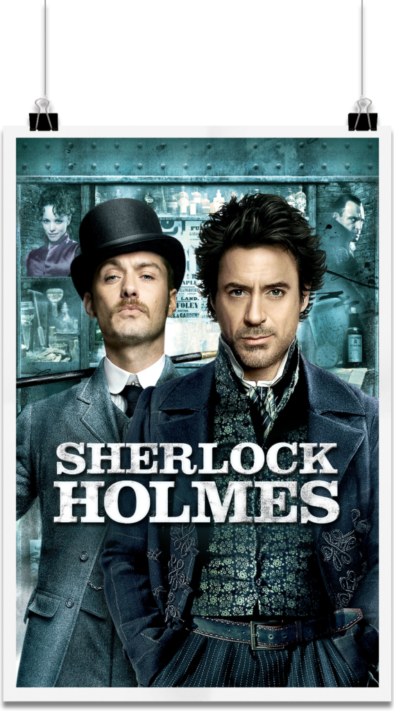 Sherlock Holmes Movie Review - Sherlock Holmes (568x1024), Png Download