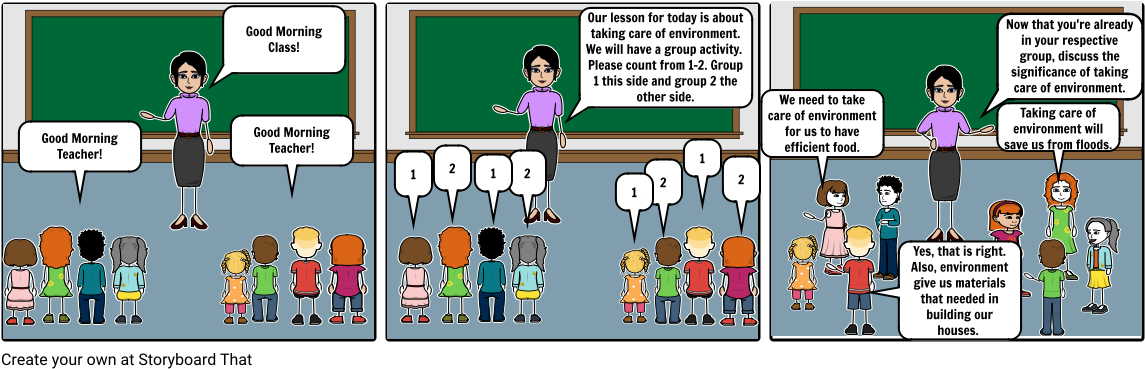 Group Focus - Cartoon (1164x385), Png Download