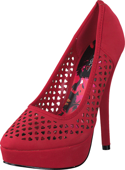 Queen Of Hearts - Basic Pump (517x705), Png Download