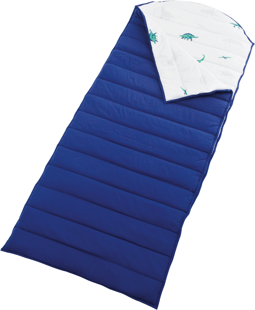 Quilted Sleeping Bag, Navy/dinosaur - Quilt (1440x1440), Png Download