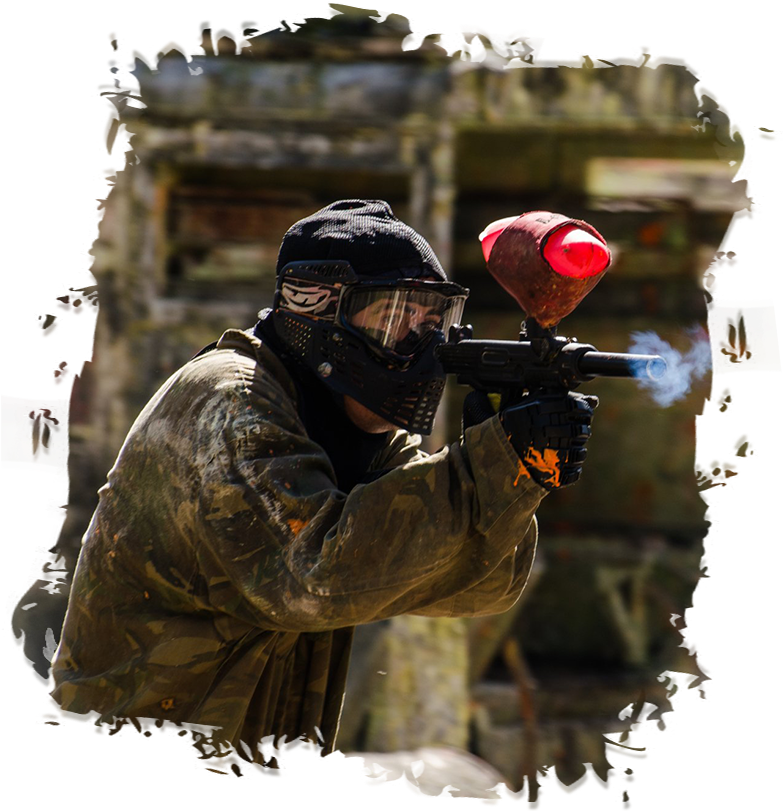 Paintball Game Zones - Paintball (782x822), Png Download