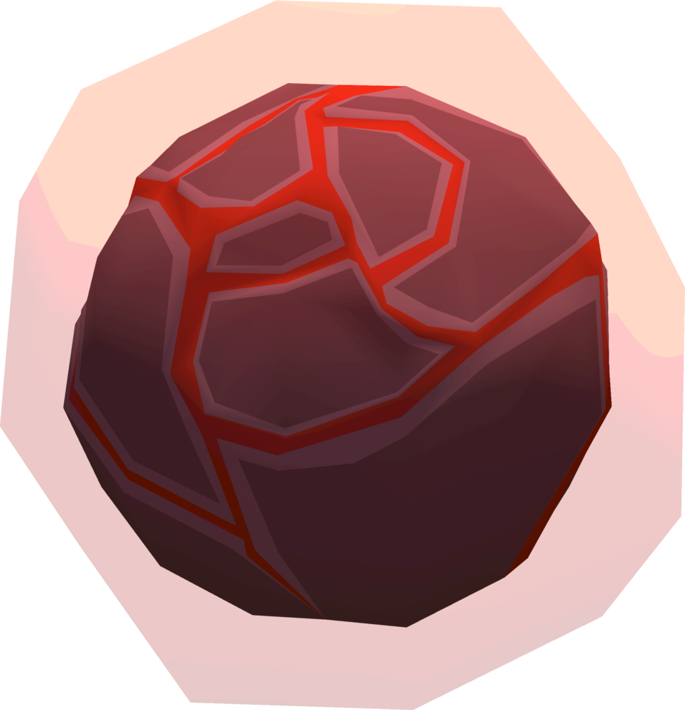 The Orb Of Volcanic Anima Is A Rare, Untradeable Reward - Paper Lantern (965x1000), Png Download