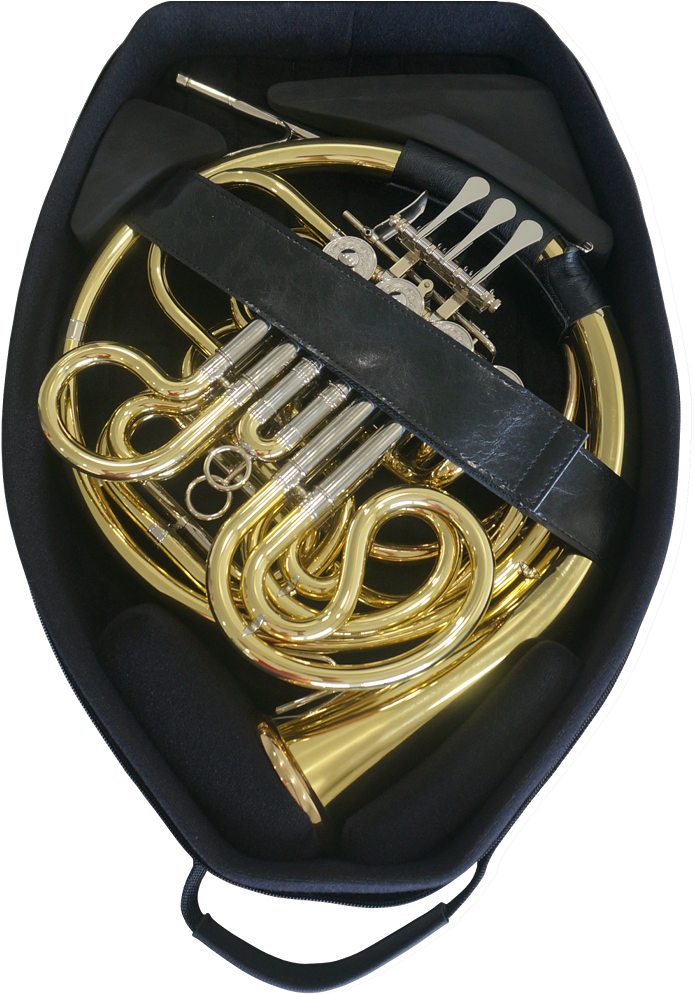 Detachable Soft Case With Room For Mute Or 2 Bells - Horn (1000x1000), Png Download
