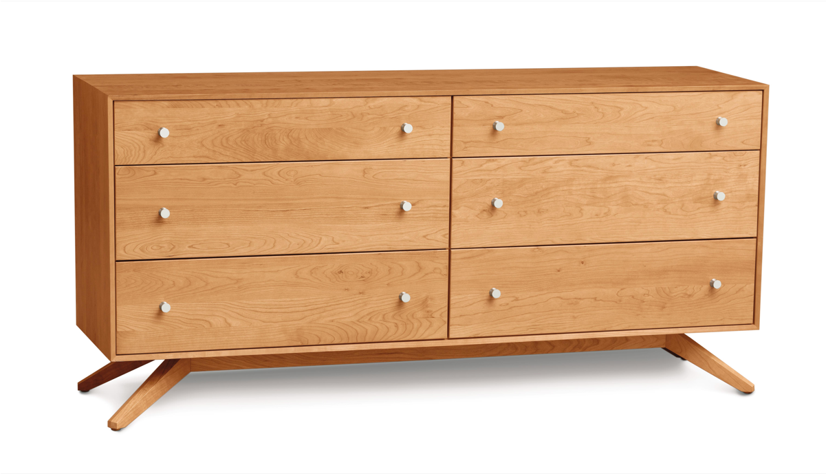Astrid 6 Drawer Dresser - Chest Of Drawers (1200x1200), Png Download