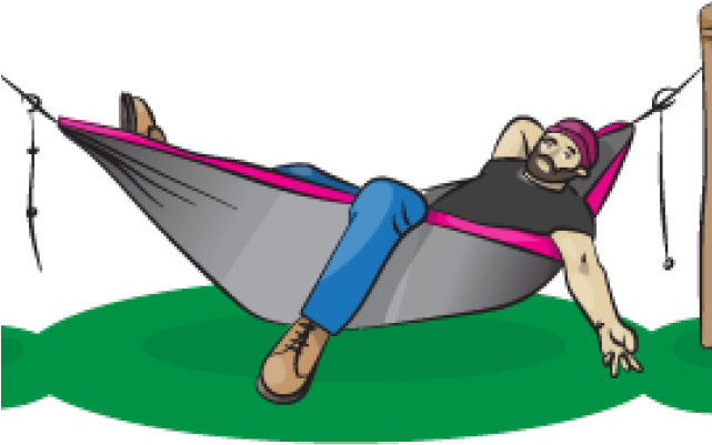 Hammock Clipart Hammock Swing - Hammock (640x480), Png Download