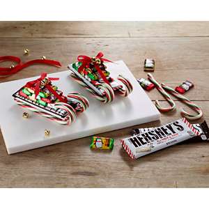 Candy Cane Sleigh (300x300), Png Download