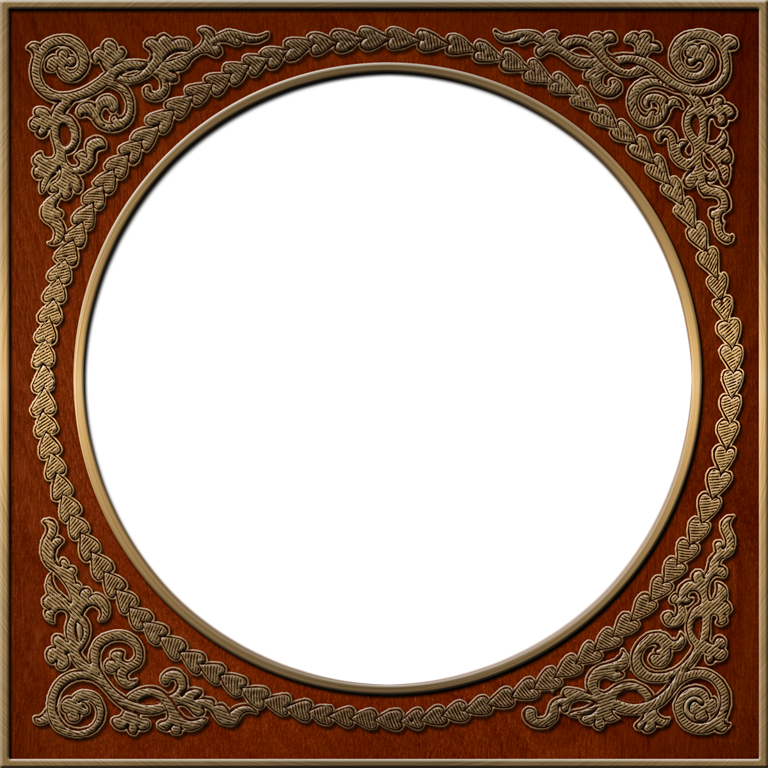 Etc > Presentations Etc Home > Photo Frames > Round - Circle (768x768), Png Download