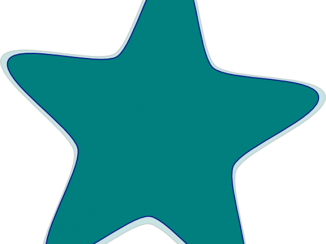 Mint Clipart Green Star (640x480), Png Download