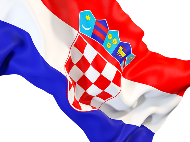 Croatia Waving Flag Png (640x480), Png Download