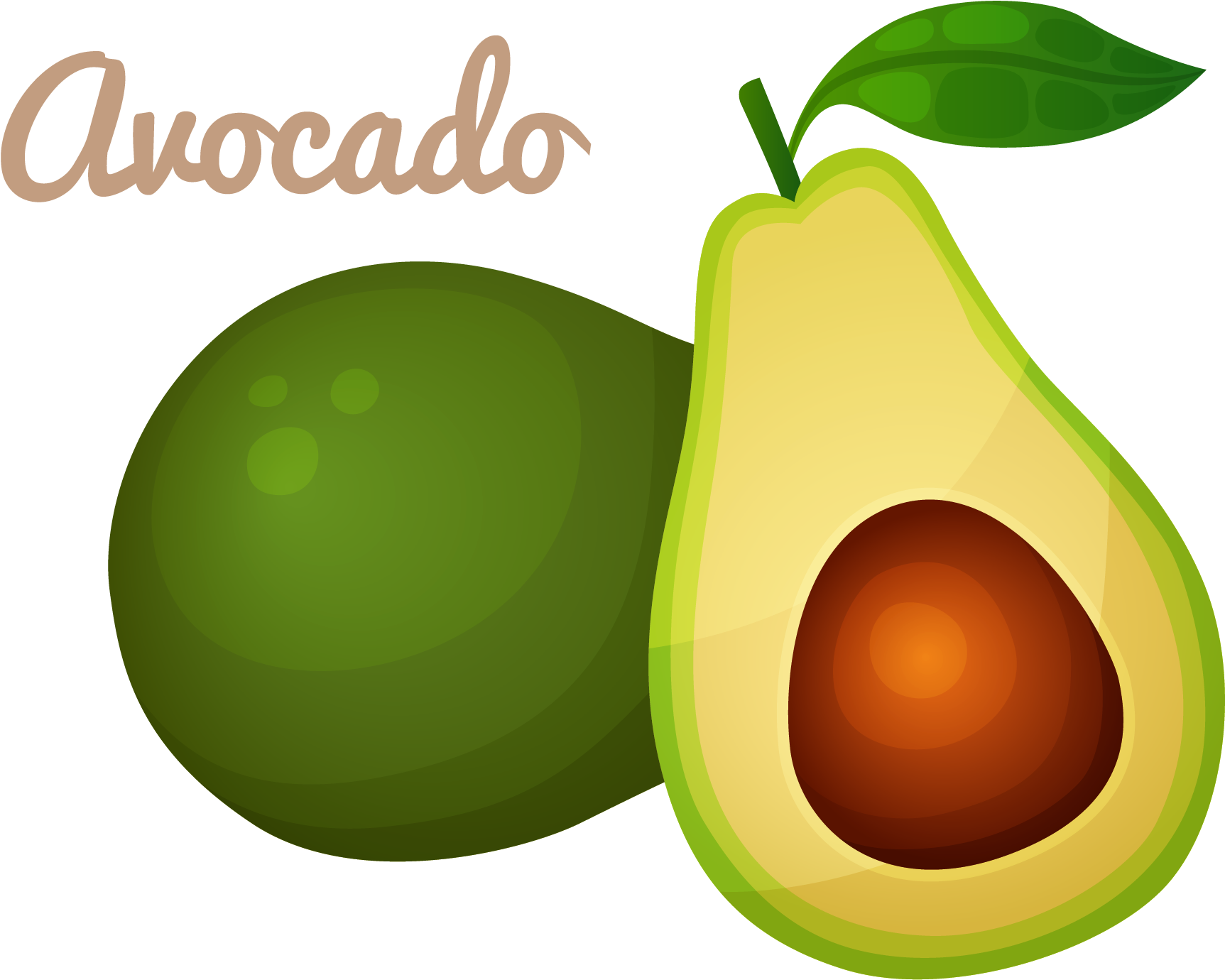Avocado Oil Food Clip Art - Kinderlachen (2300x1834), Png Download