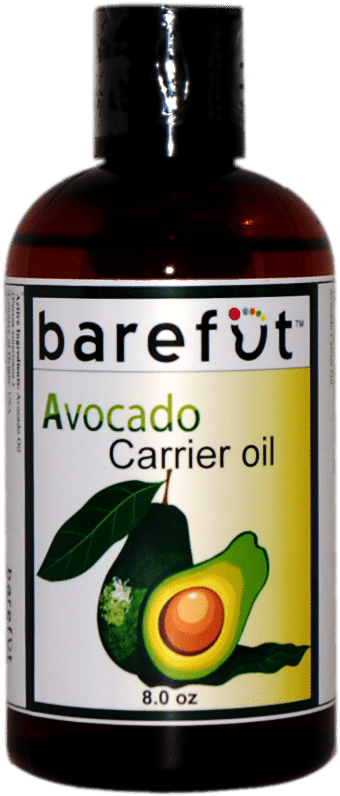 8 Oz Avocado Carrier Oil - Bottle (748x939), Png Download