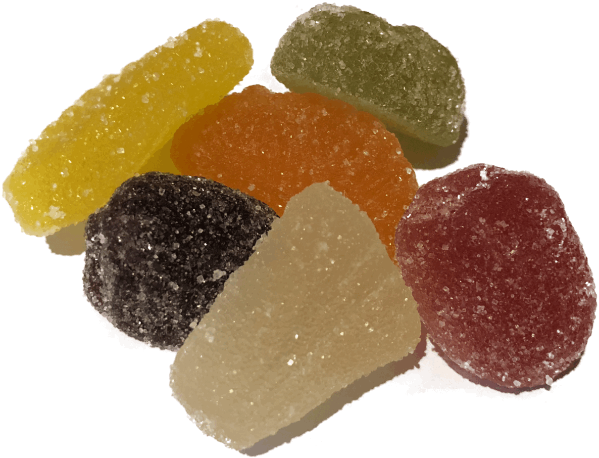 Details About Kingsway Vegan Soft Fruit Jellies Jelly - Gummi Candy (1186x906), Png Download