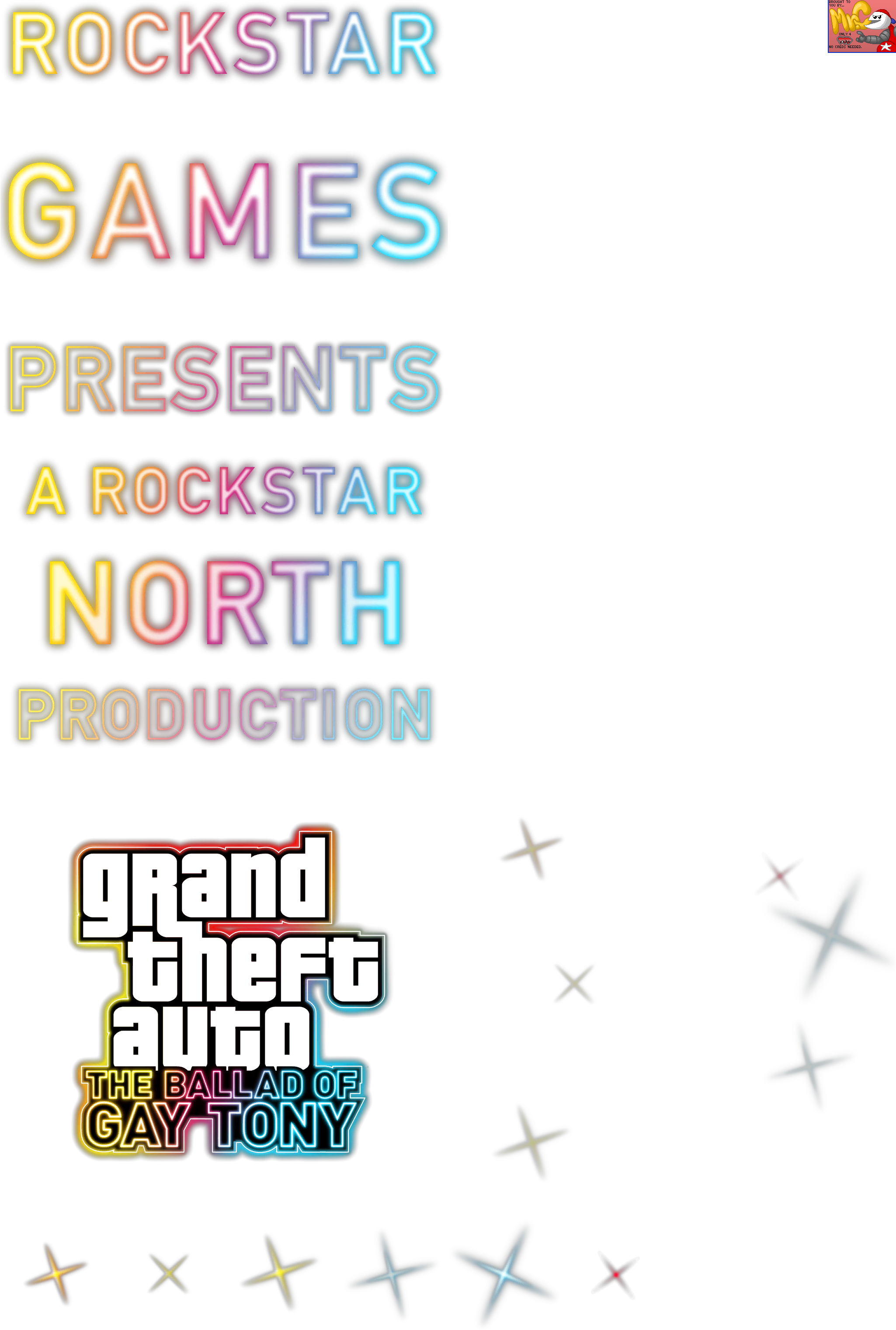 Click For Full Sized Image Intro Text - Grand Theft Auto: The Ballad Of Gay Tony (2050x3043), Png Download