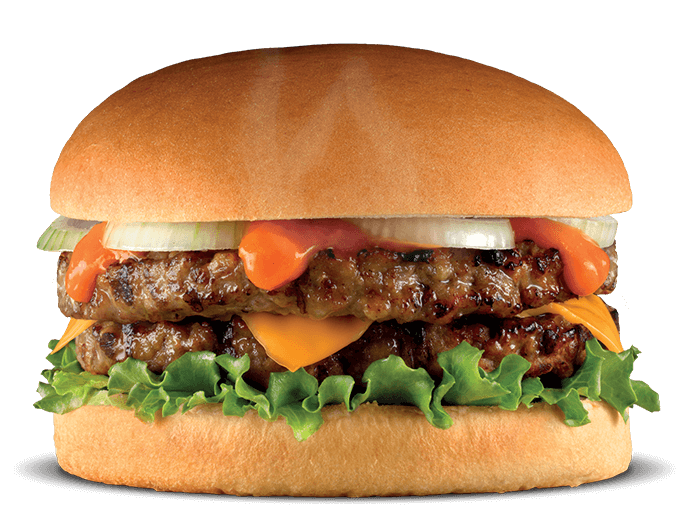 Burgers Png - Double Burger (860x550), Png Download