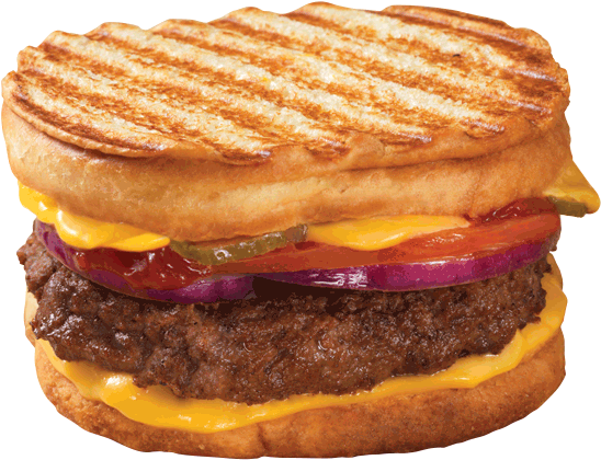 Panini Burger - Fast Food (560x560), Png Download