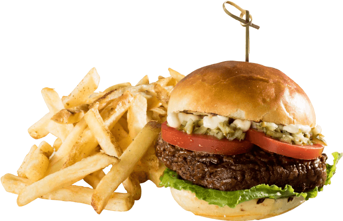 Classic Burger - Slider (705x705), Png Download